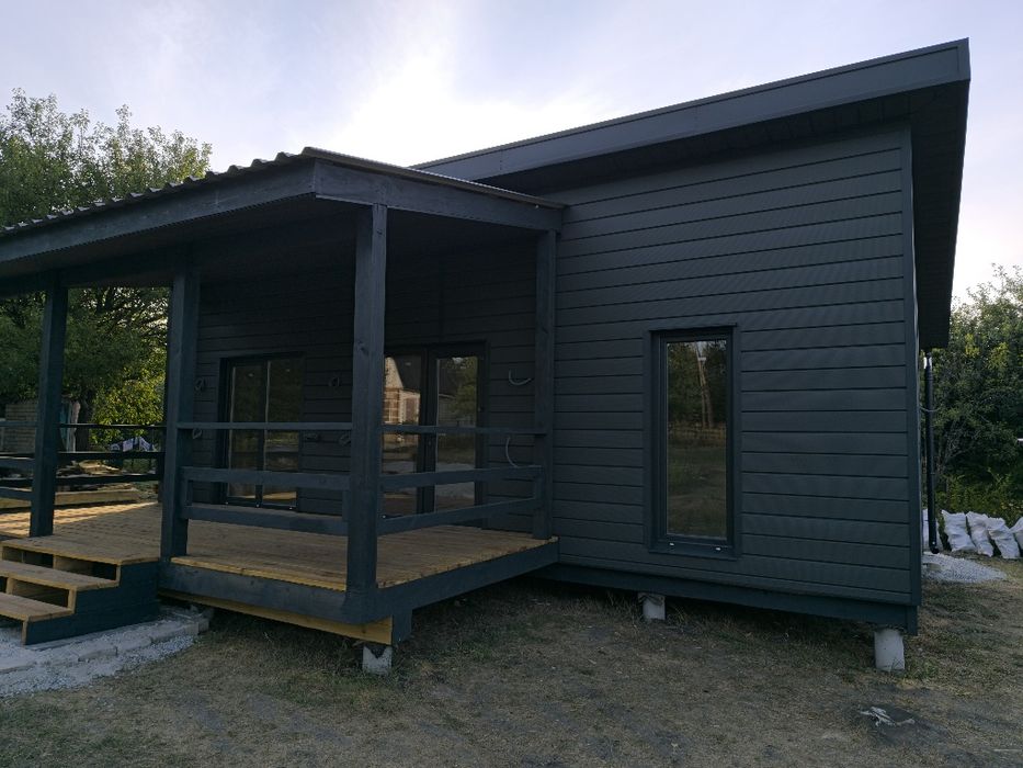 Каркасний будинок, виготовлення модульних так каркасних будинків, бань