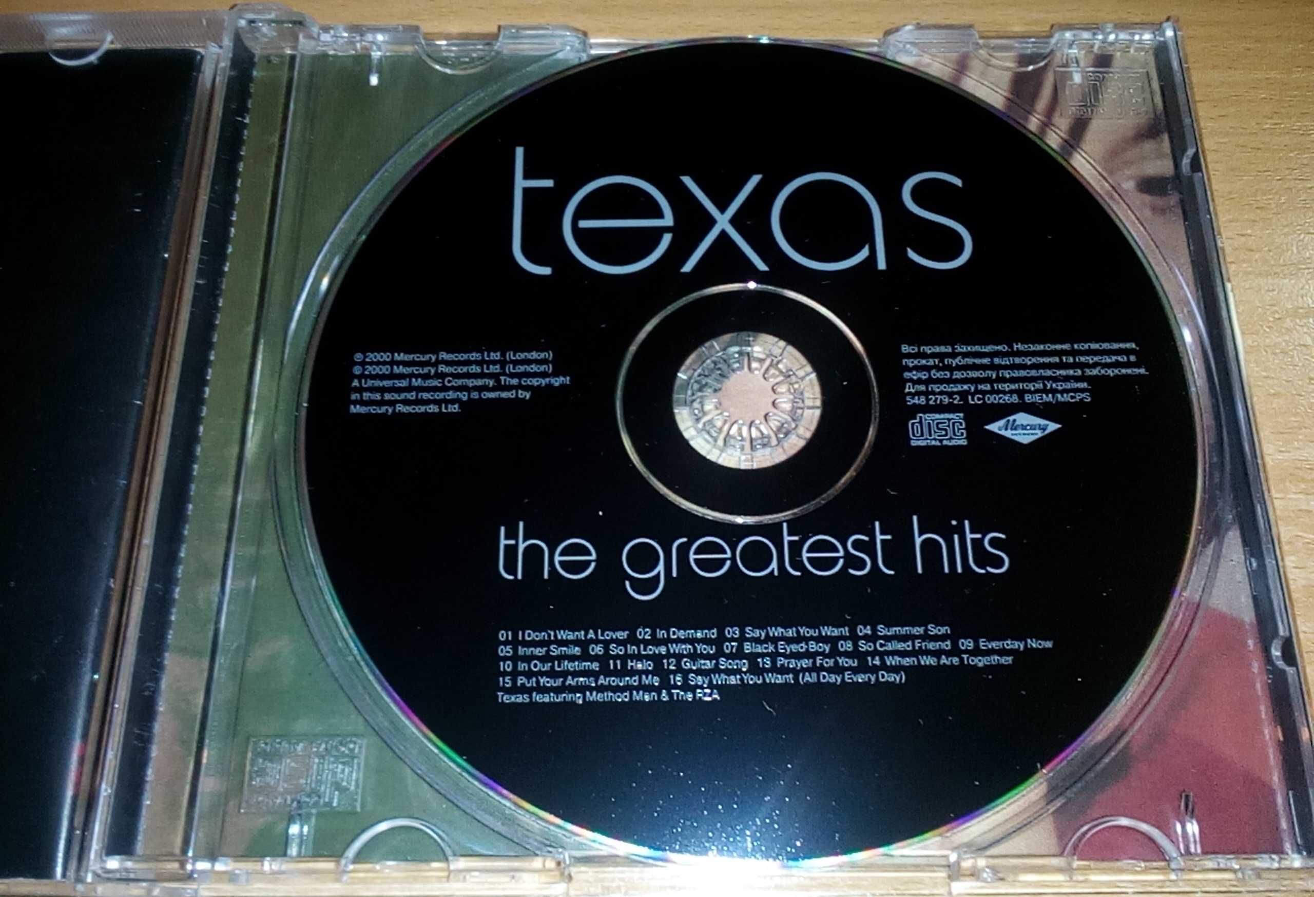 Texas ‎– The greatest hits