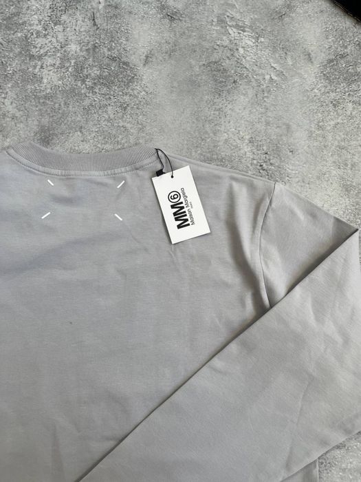 Кофта Maison Margiela MM6 сіра / Мейсон марджела лонгслів