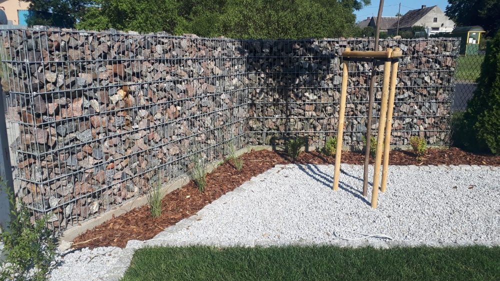 Kamień do GABIONÓW gabionowy DEKORACYJNY frakcja 35-65 Transport 1-24t