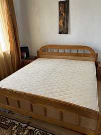 Большая кровать с дуба 200 на 220