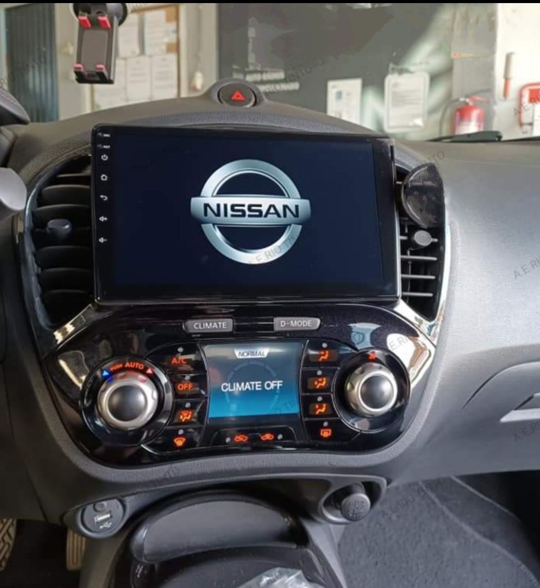 Rádio Android 12 com GPS Nissan Juke (Artigo Novo)