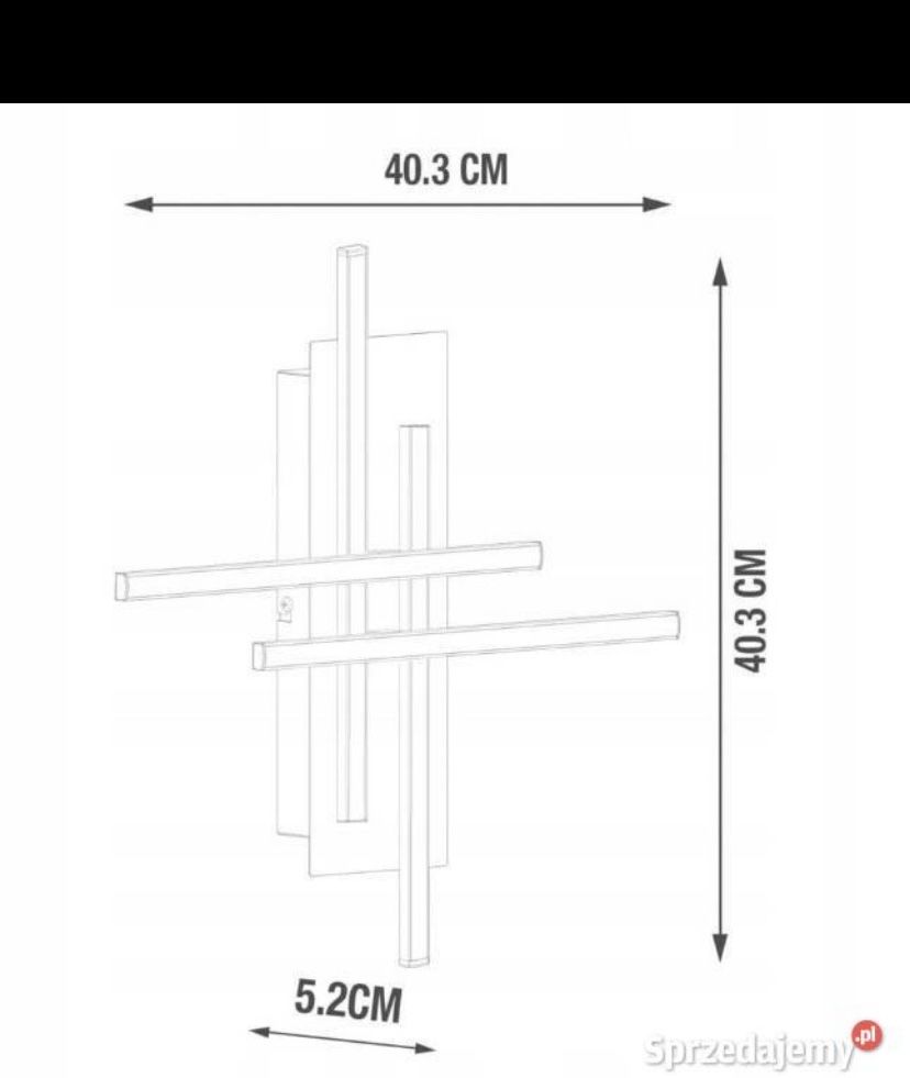 Kinkiet Otock chrom 1560lm Led INSPIRE