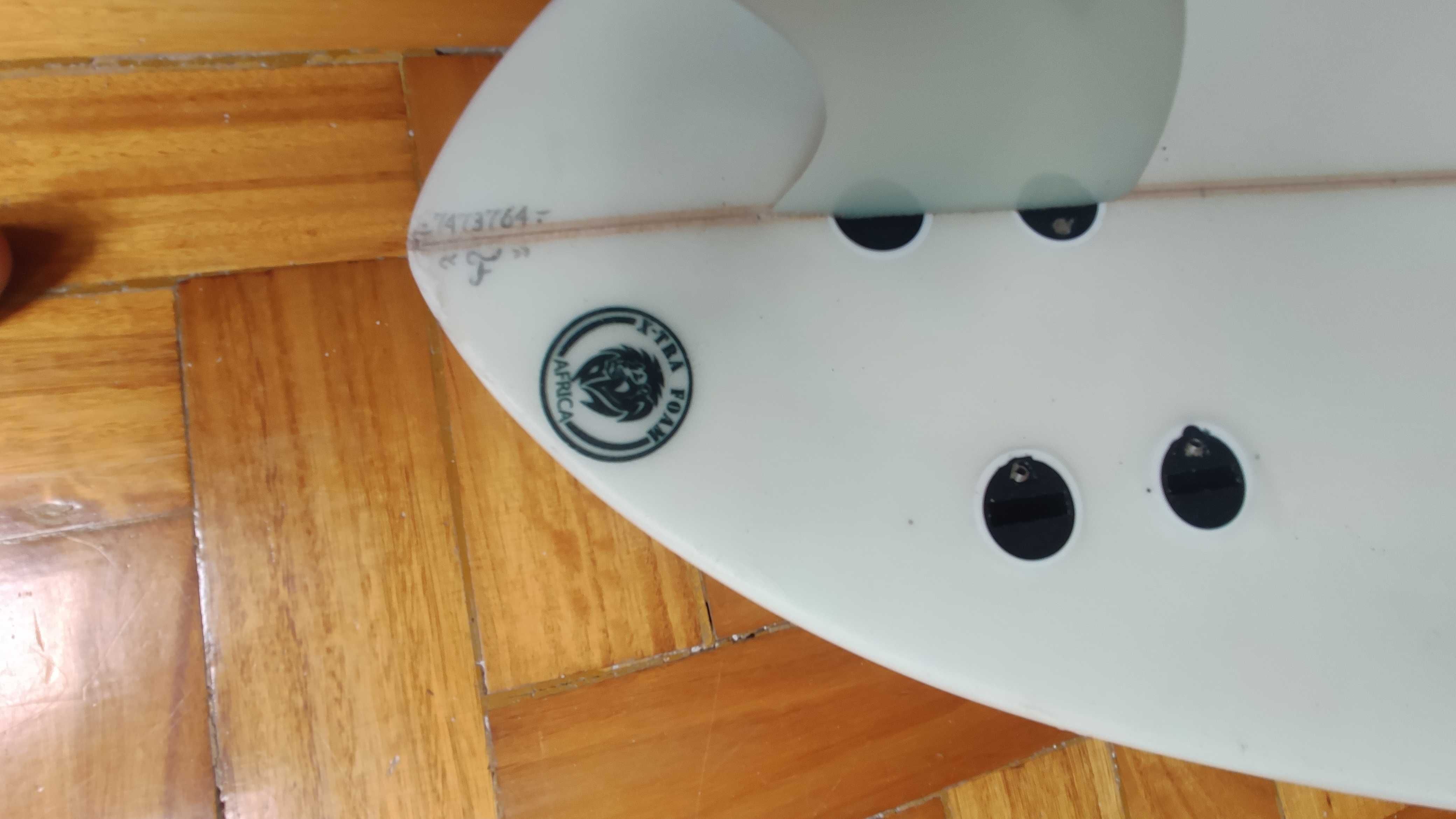 Surfboard hand shaped