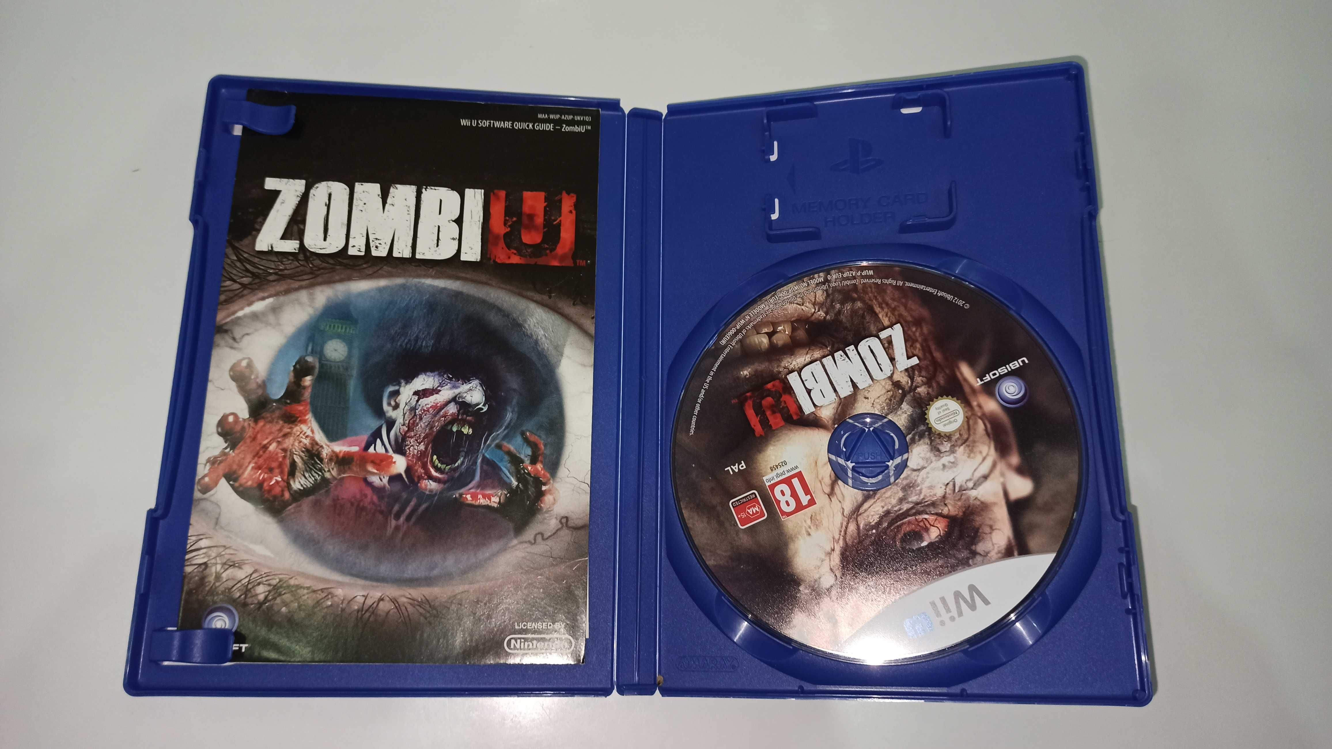 nintendo wii u ZOMBI U mega unikat !! zombiaki i akcja v1
