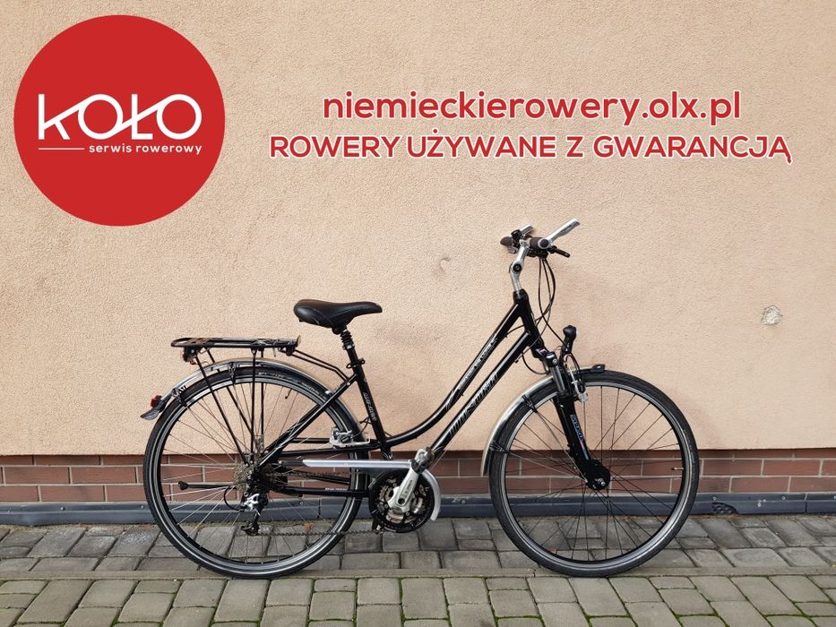 Rower damski trekkingowy WINORA koła 28 SHIMANO DEORE XT aluminium