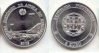 Portugal Moedas comemorativas 5 euros  todas desde 2003 UNC
