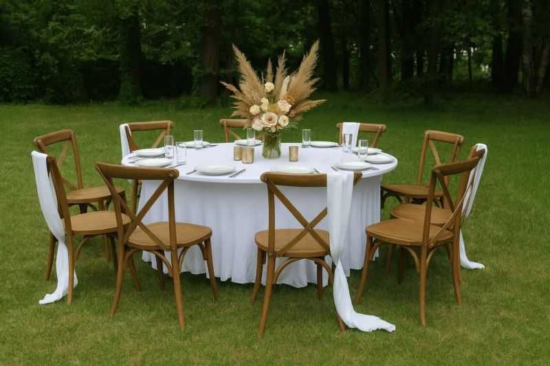 krzesło BOHO wypożyczalnia na śluby, komunie, przyjęcia, plener!