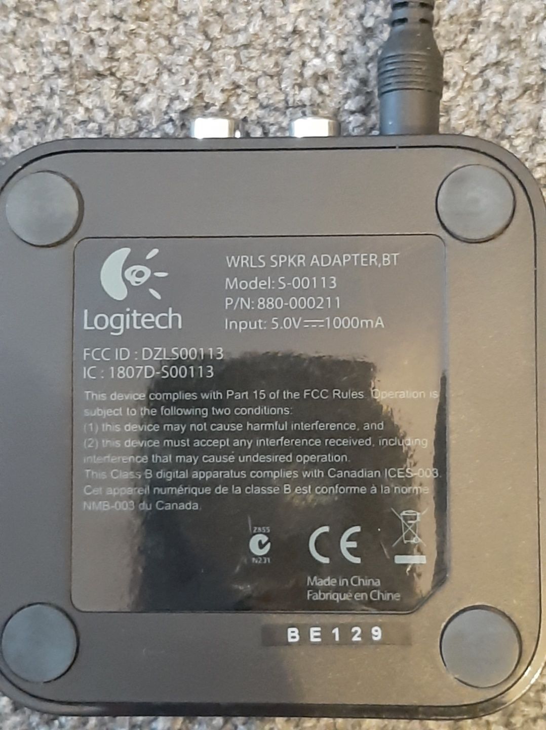 Aparelho de Bluetooth para RCA