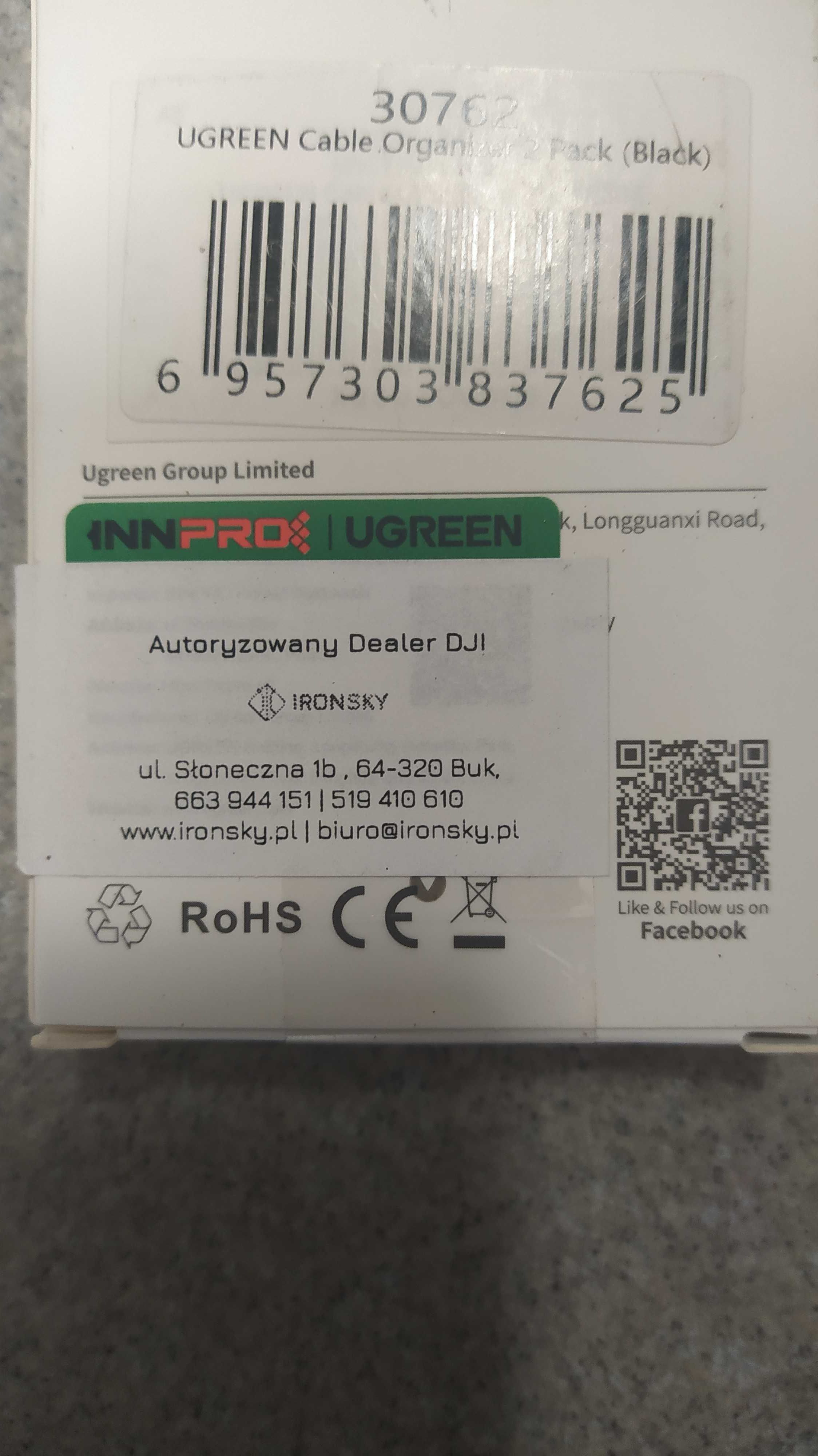 Ugreen uchwyt-organizer do kabli