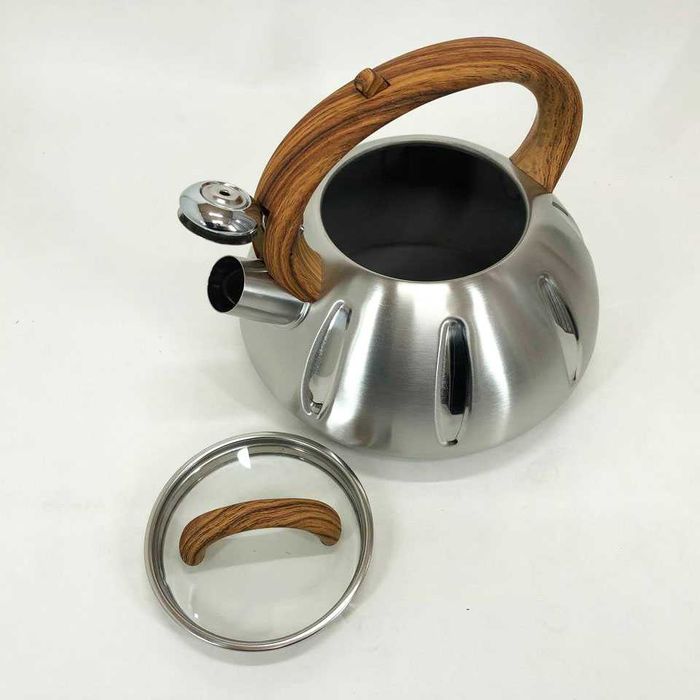 Чайник газовий 3л., чайник на газову плиту, Чайник із свистком Unique