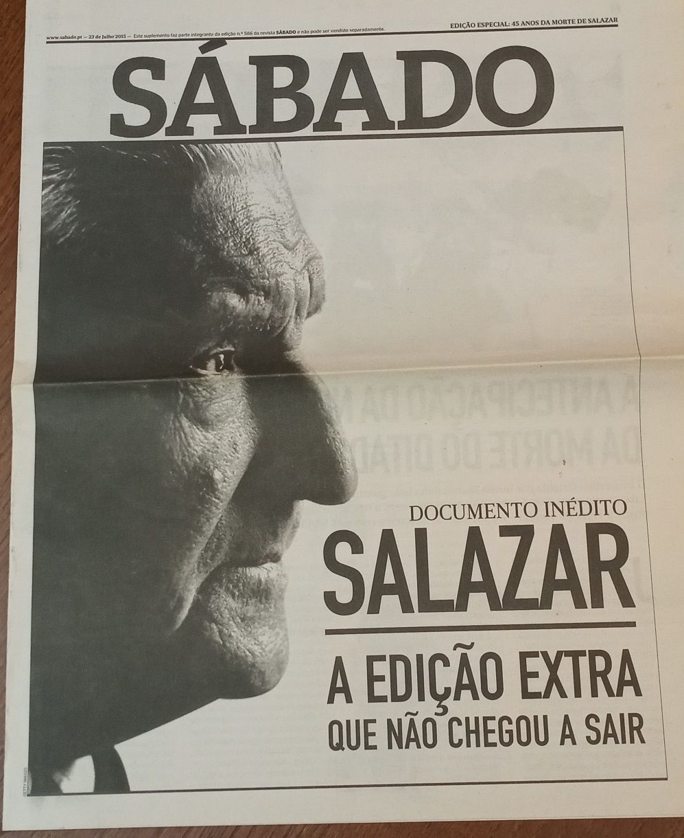 Salazar Edição Extra Diário de Lisboa