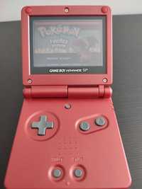 GAMEBOY AdvanceSP mais JOGO Pokemon FireRed Version