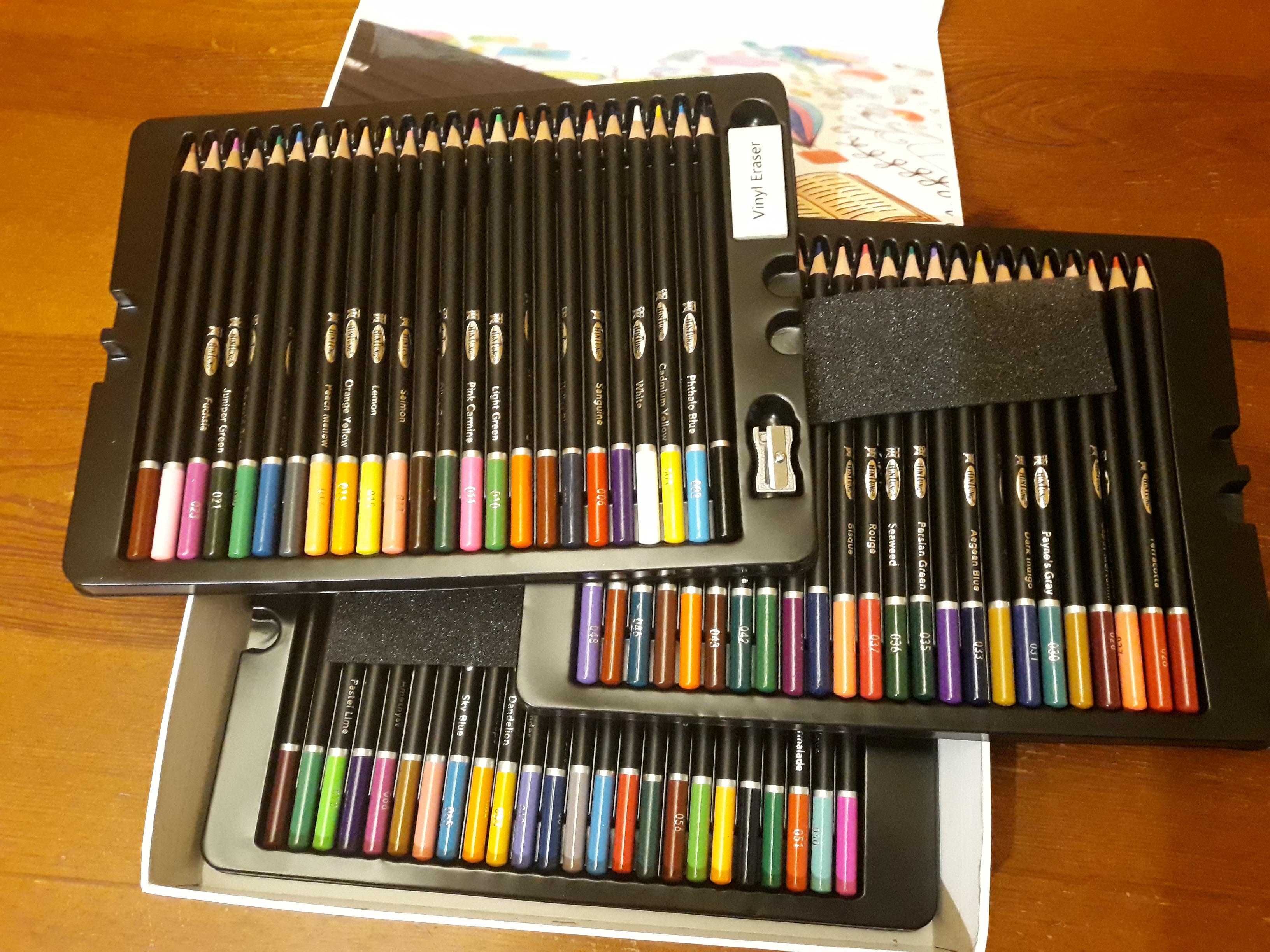 Набір олівців 75 кольорів + Альбом 50 аркушів Art Planet