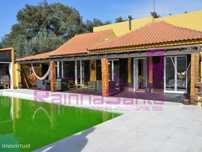 Moradia M4 mobilada e equipada - Piscina - Cartaxo - Santarém - 60 ...