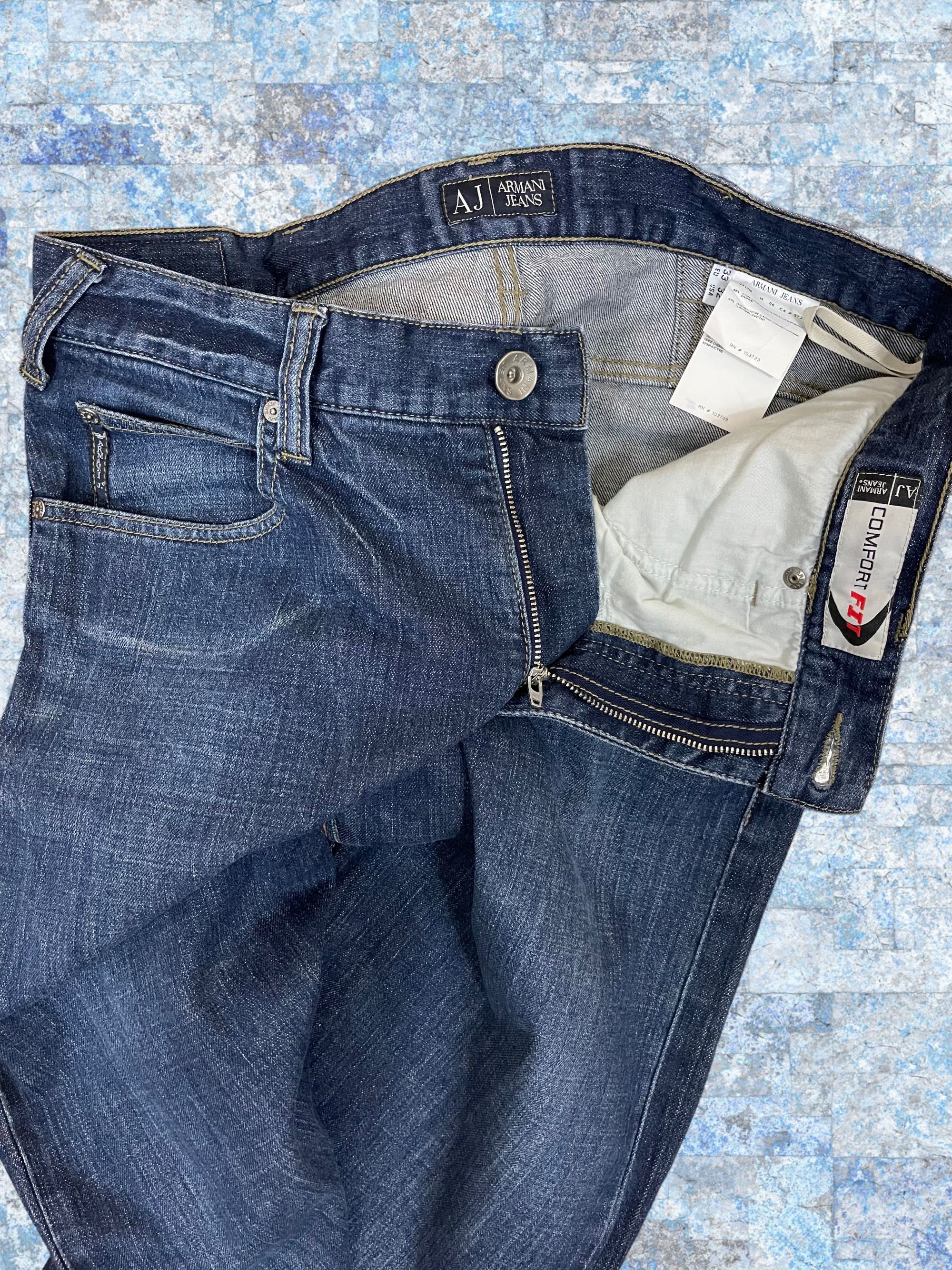 Armani Jeans Comfort Fit roz. W33 męskie jeansy straight