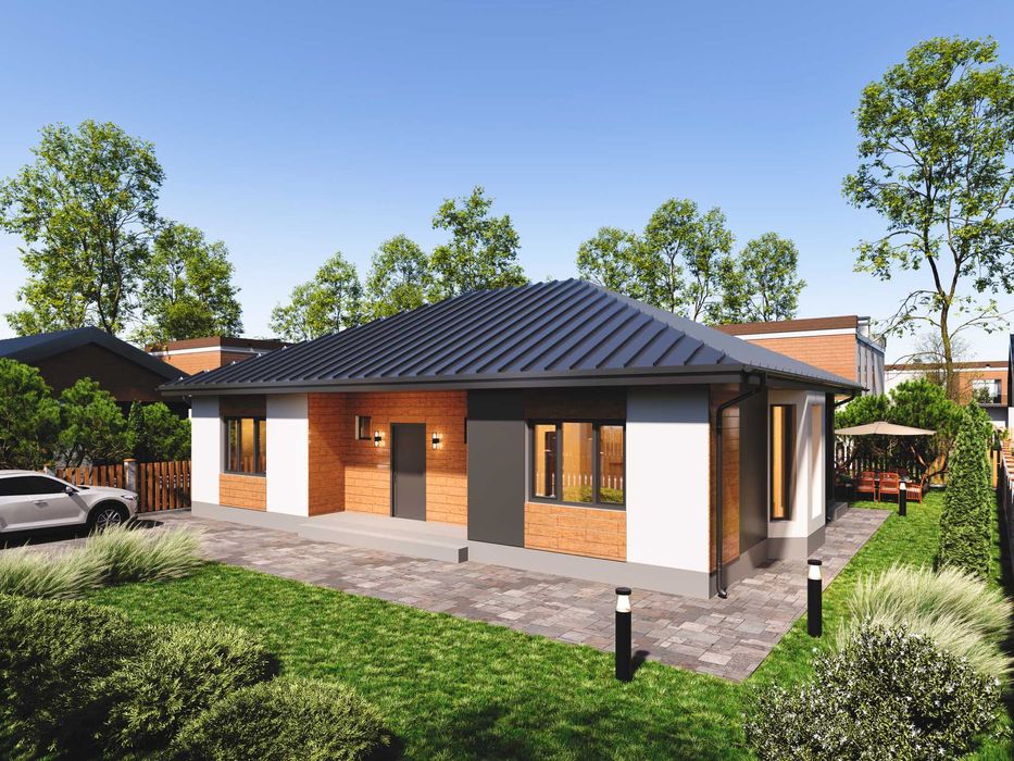 Готовий будинок в Білогородка, 123 м2, ділянка 6 сот. Озеро, Басейн