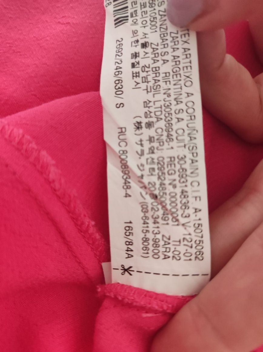 Blusa Rosa da zara