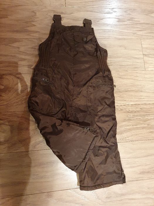 Spodnie śniegowe narciarskie na szelkach  12 18 m 1,5 roku rok  86 80