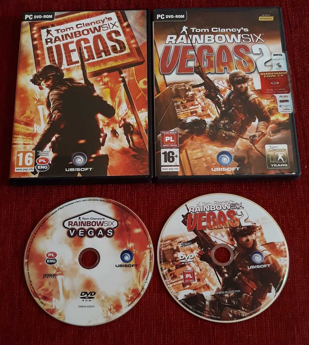 Tom Clancy's Rainbow Six: Vegas 1 + 2 - gry PC PL