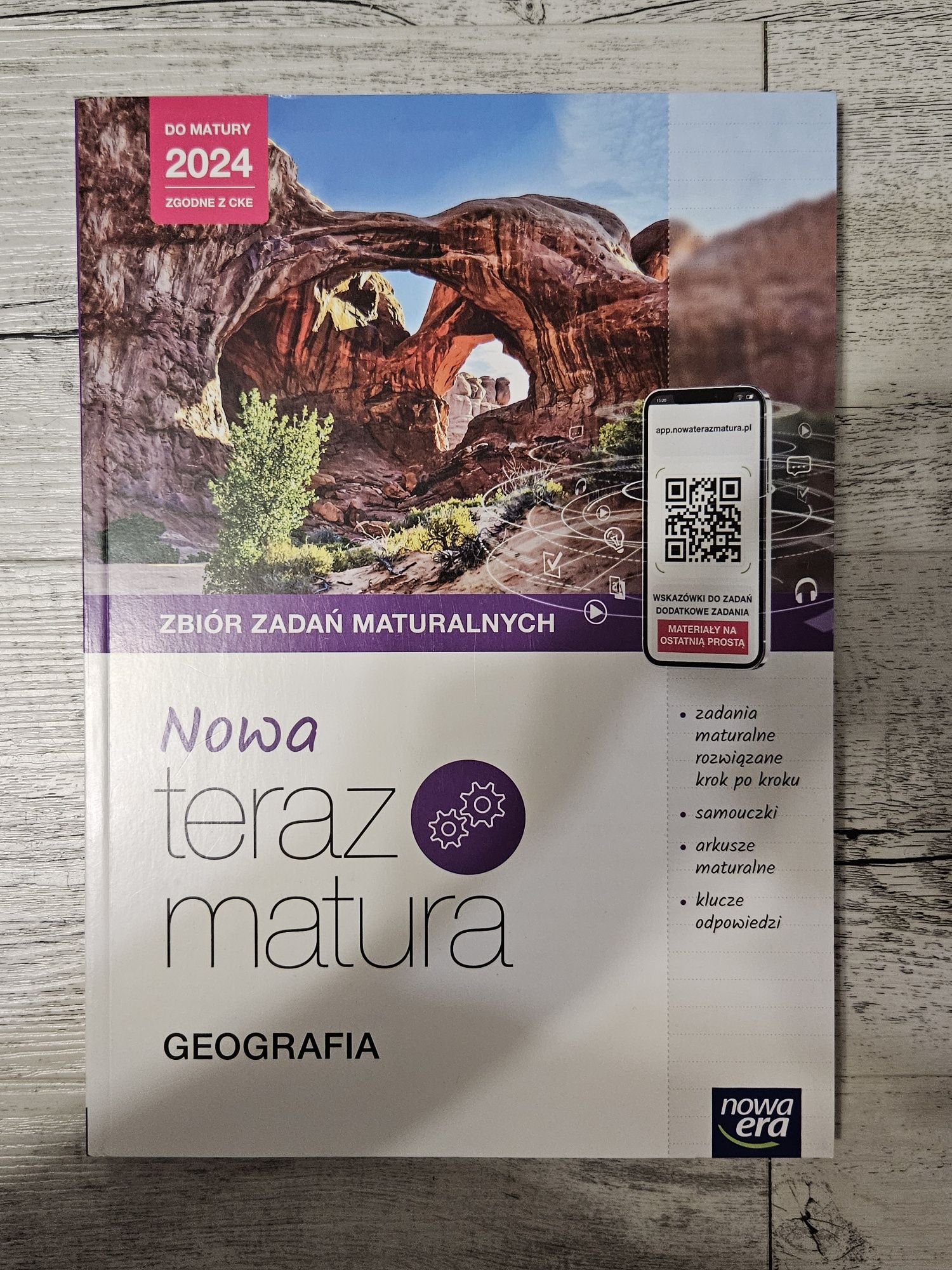 Nowa teraz matura - vademecum i zbiór zadań maturalnych geografia