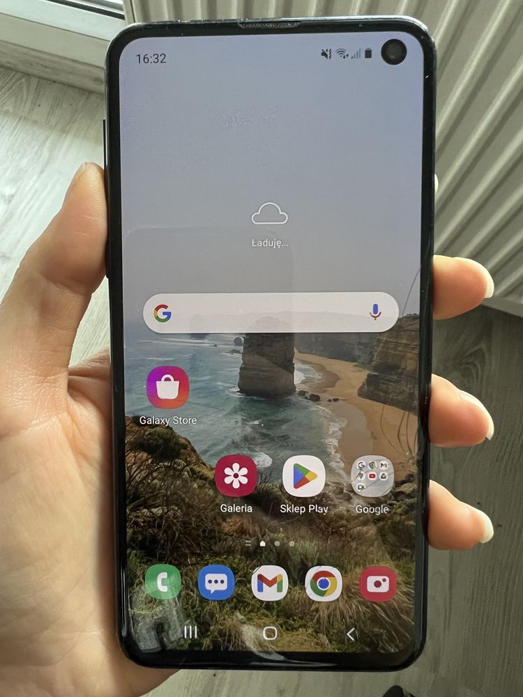 Samsung galaxy s10e sprawny, czarny, 128GB