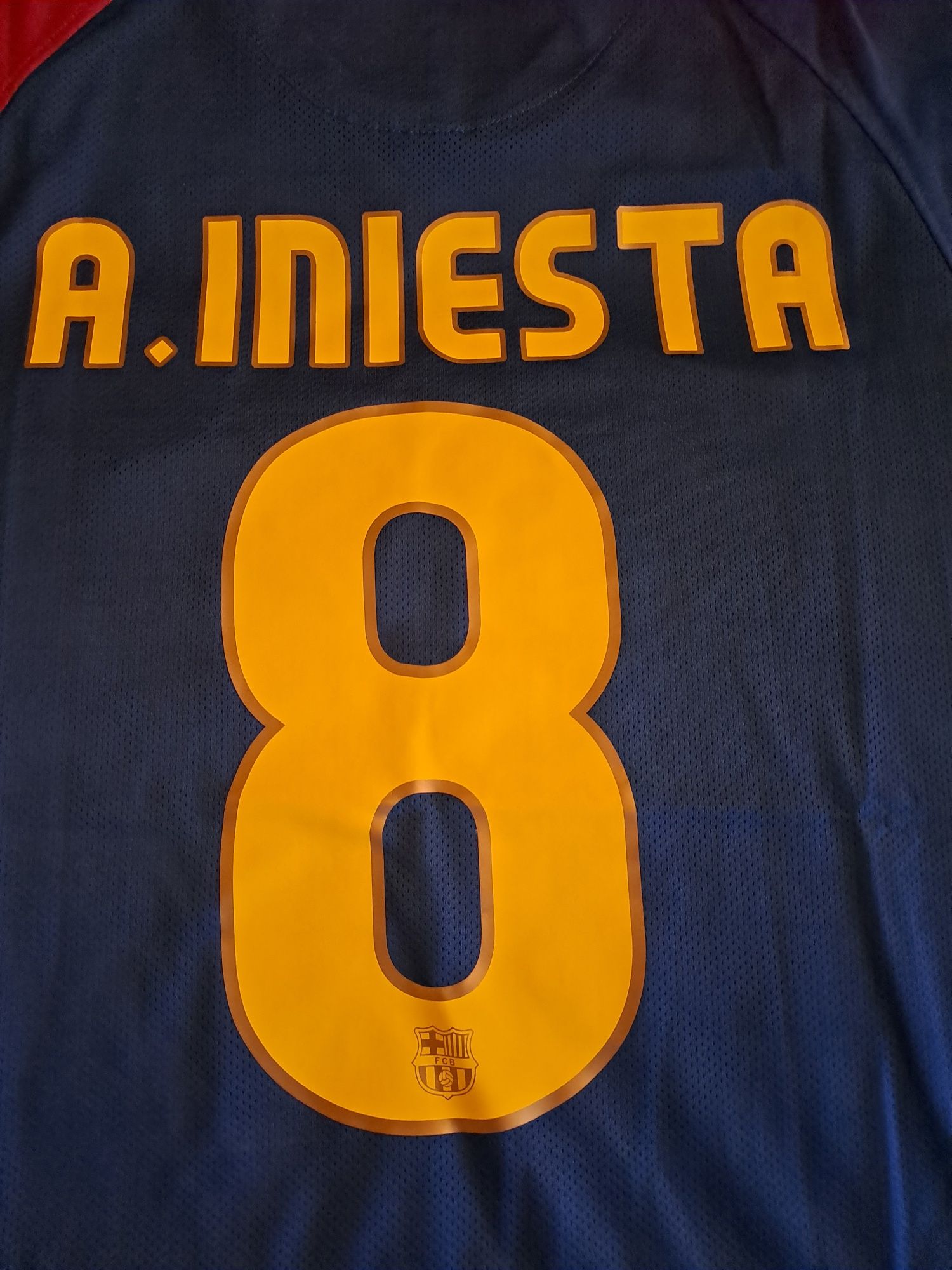 Camisola retro Barcelona A.Iniesta Final 2009 M
