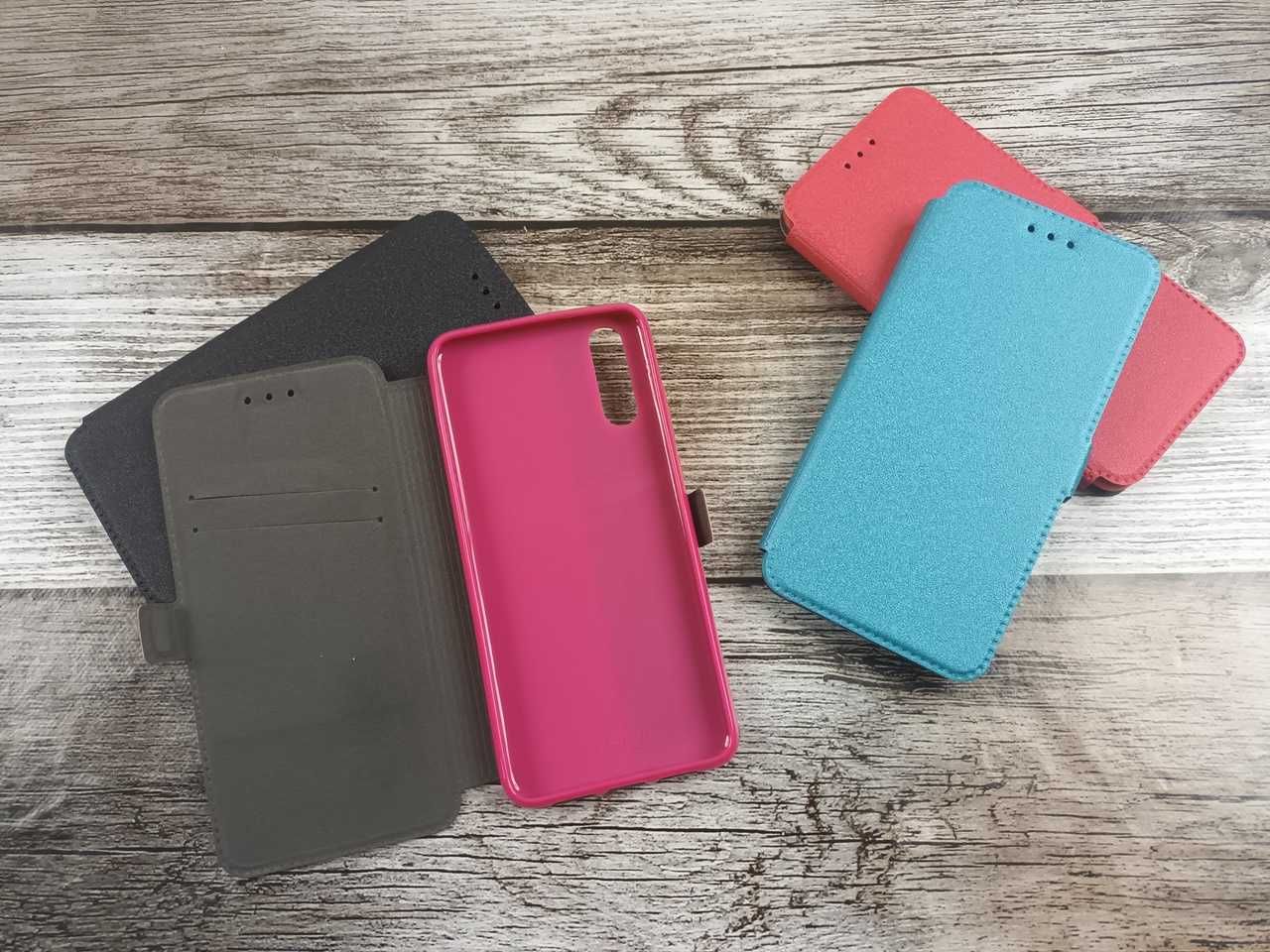 Etui Case Book Pocket do Huawei P20 + Szkło Hartowane