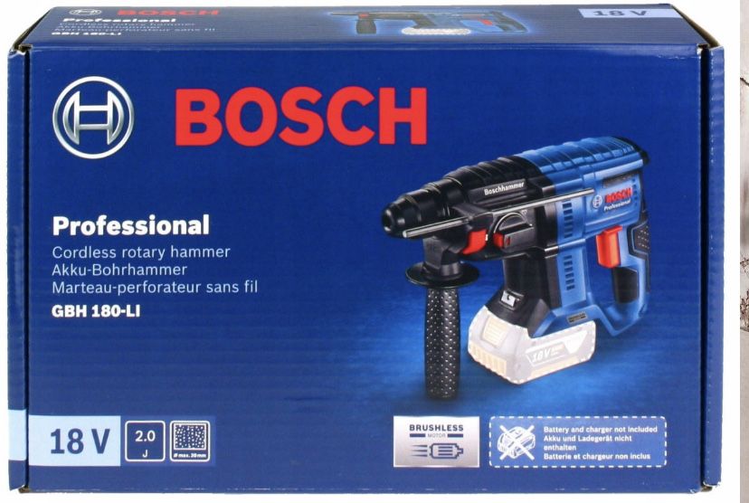 BOSCH Młot Akumulatorowy Młotowiertarka Bezszczotkowy Silnik