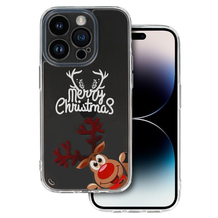 Tel Protect Christmas Case Do Samsung A34 5G Wzór 1 Clear