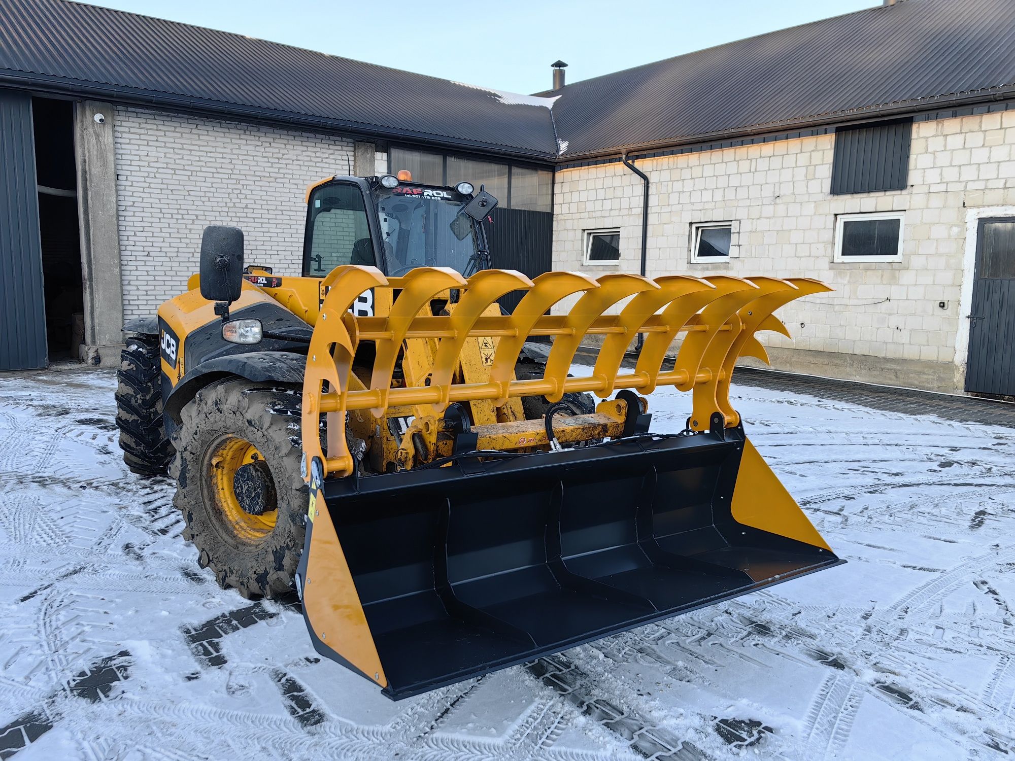 ŁYCHO KROKODYL ZĄB PALONY JCB Merlo CAT Claas Schaffer dostawa!