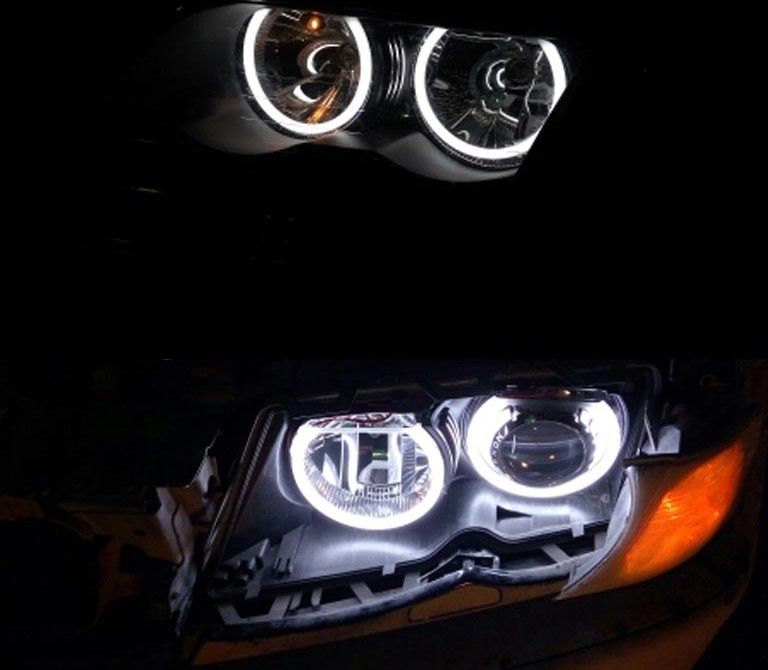 Ringi Cotton LED BMW E46 COUPE sedan Kombi MLECZNE