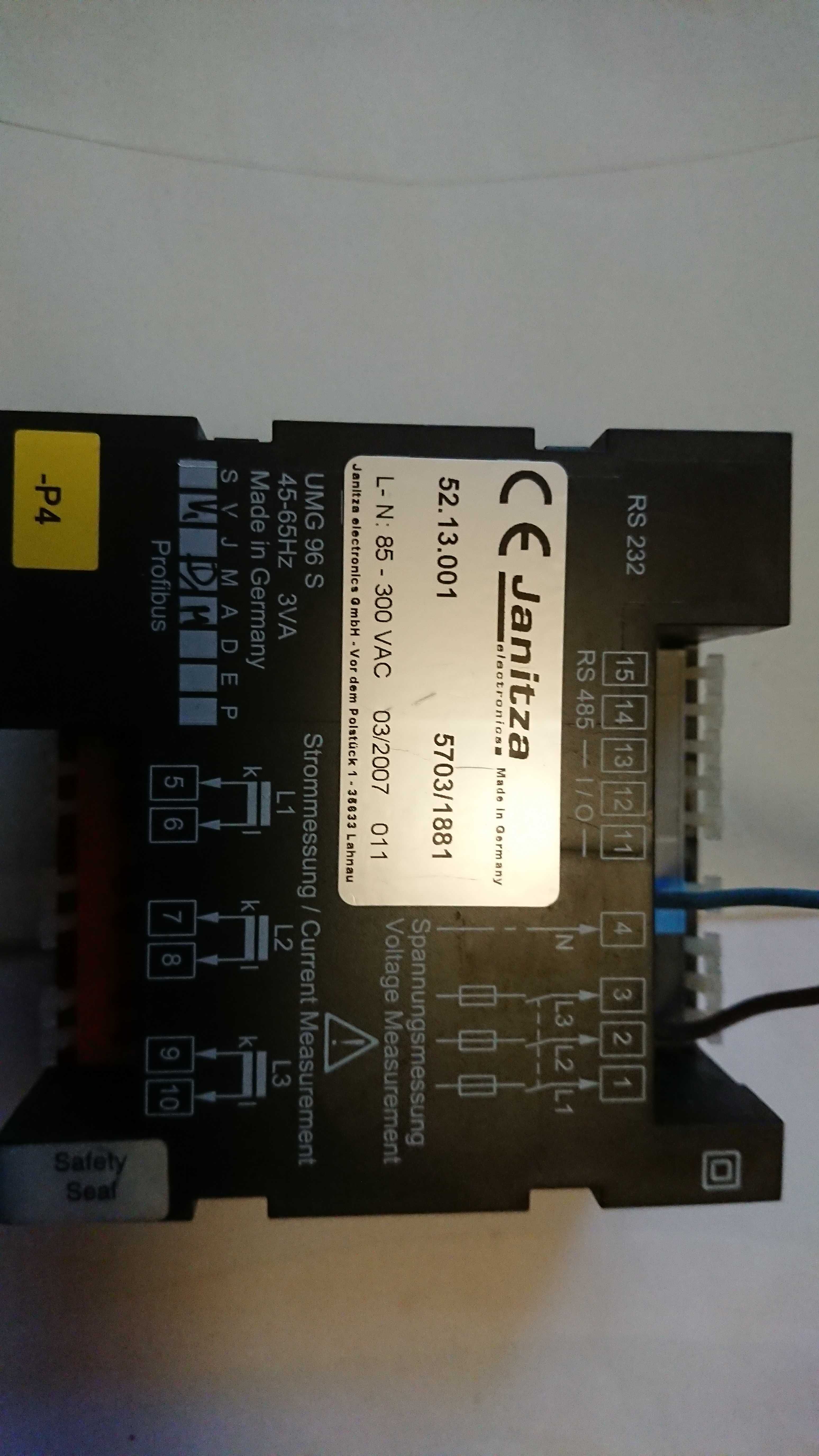 Analizator parametrów sieci Janitza UMG 96 S