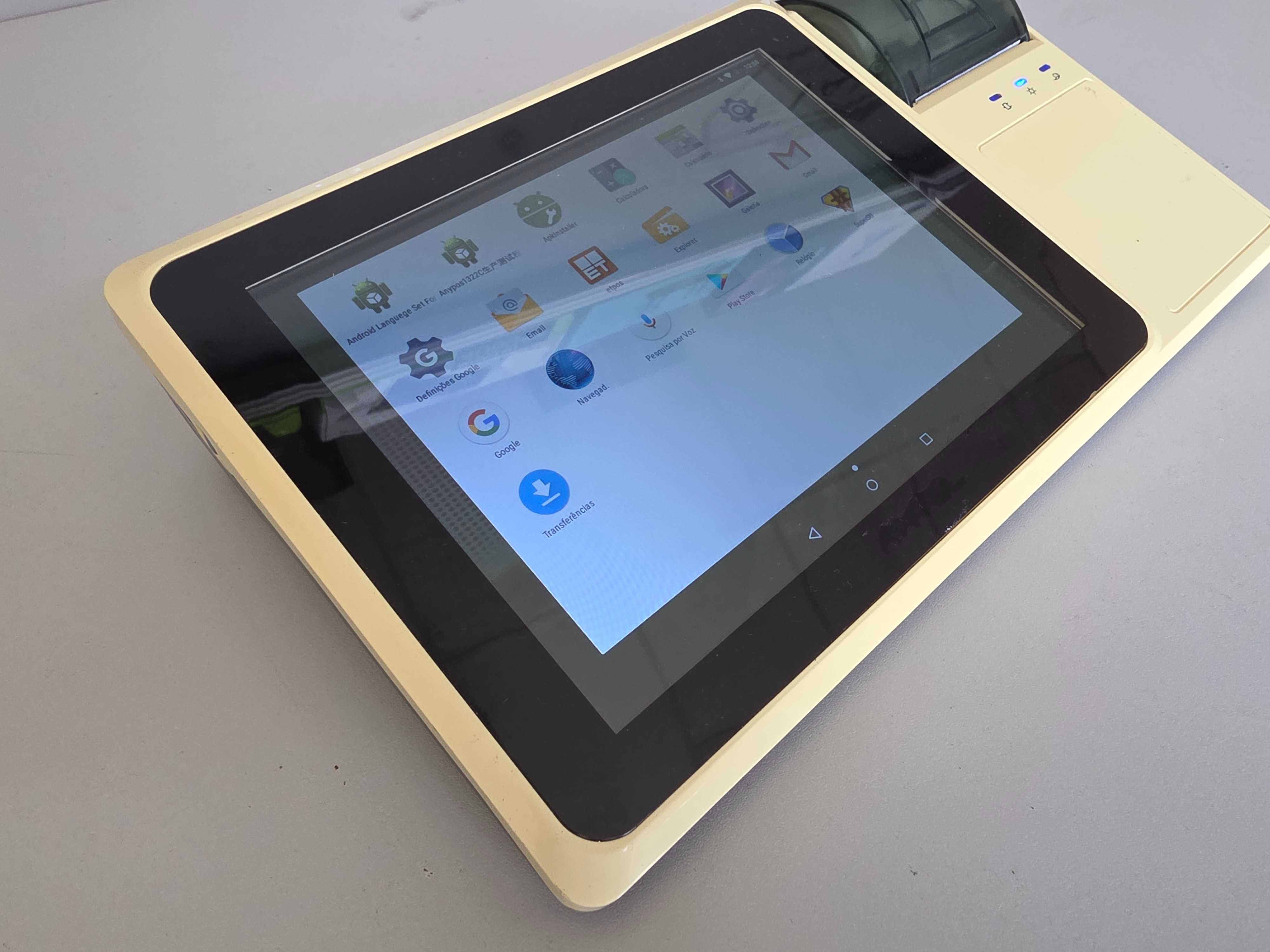 Pos Registadora Touch Portátil c/bateria e impressora ( Android )