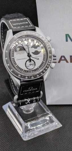 Swatch x Omega Bioceramic Moonswatch Mission To EarthPhase