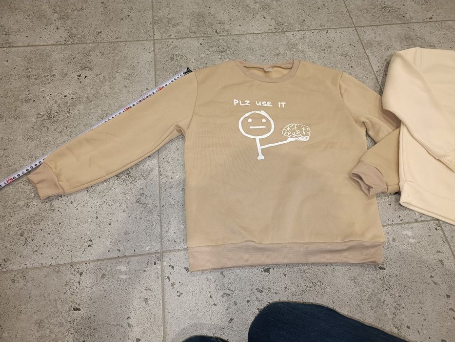 2x nowa bluza brain plz use it rozm. 140cm