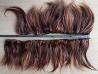 Волосы натуральные трессы шиньон