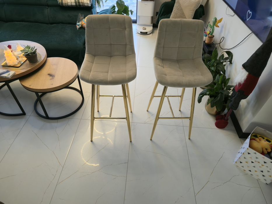 Hoker Beż Złoto Nowe