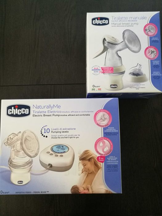 Bomba de Leite Materno Chicco NaturalFeeling - Conjunto de Extração