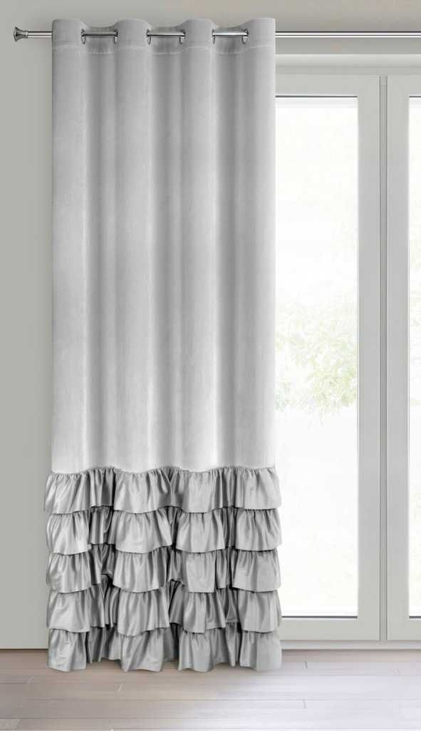 zasłona gotowa DANI 140 X 250 CM SREBRNY