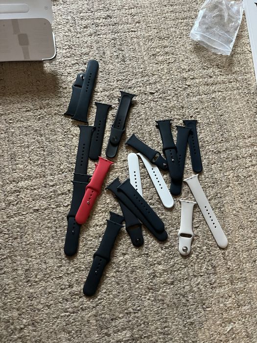 Оригінальні нові ремінці Apple Sport Band Starlight для Apple Watch