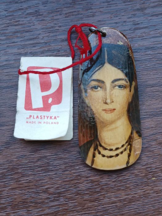 Zawieszka wisior autorska PRL Plastyka
