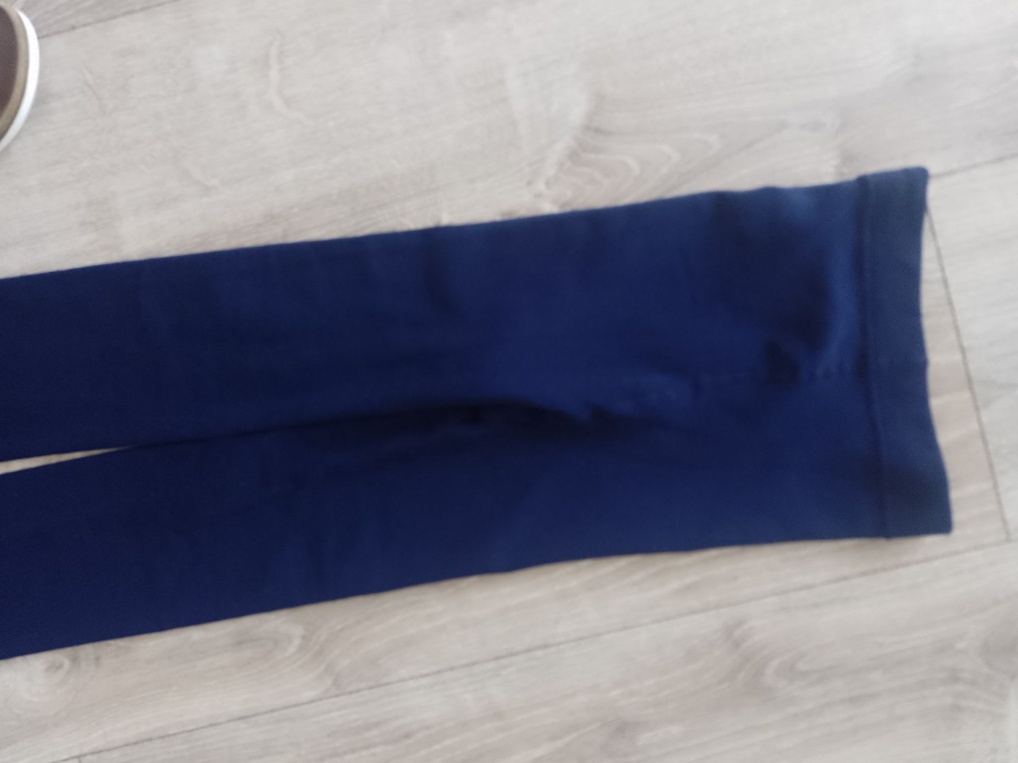 Leginsy ocieplane dla dziewczynki roz 10-11 lat 140-146 cm
