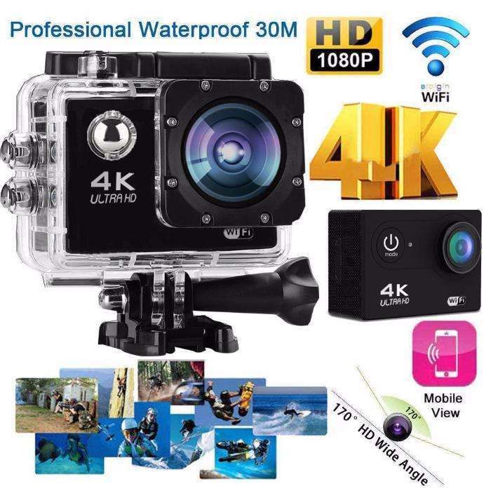 (NOVO) Action Camera - Wi-Fi - Ultra HD 4K -Entrega imediata("go pro")