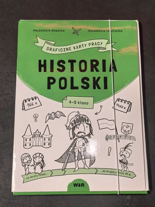 Graficzne karty pracy - historia 4-5 klasa