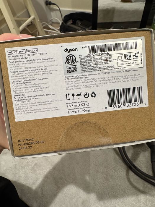 Dyson Airstrait American Version 110v