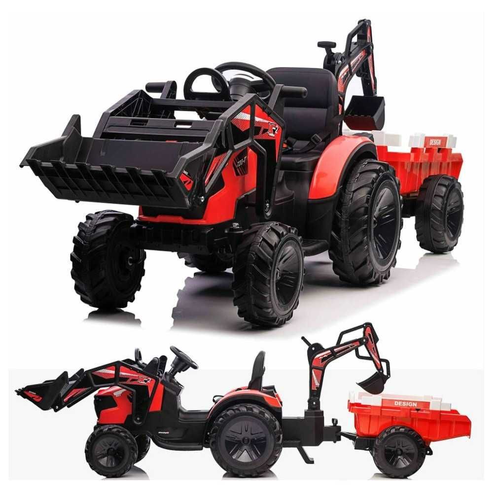 -10% DUŻY TRAKTOR na akumulator 24V10ah 2x200 SX2068 dla dzieci