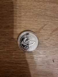 Jaszczurka zielona moneta srebrna 20zł 2009