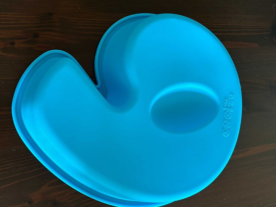 Forma em formato de 9 em silicone