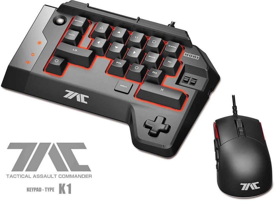 K1 Hori TAC клавиатура и мышка для шутеров